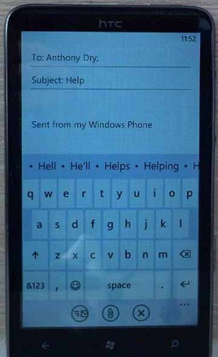 Windows Phone 7 - Send Emails