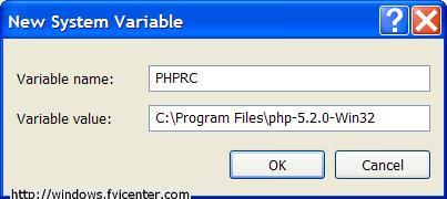 PHPRC Environment Variable